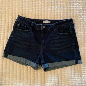 BP denim shorts